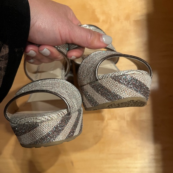 Authentic Jimmy Choo wedge slides - Picture 4 of 8